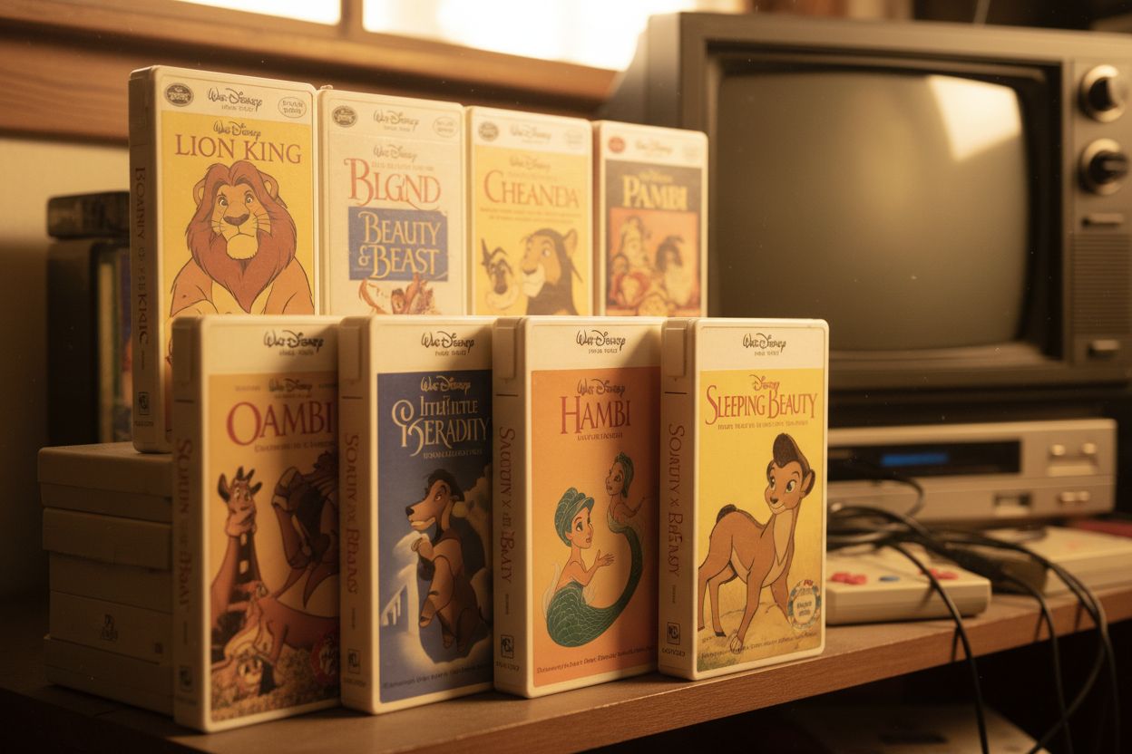 Disney VHS Tapes Value Identifier Disney VHS Tapes - AI value identification and appraisal with Value Identifier