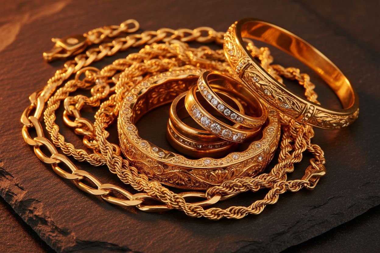 Gold Jewelry Value Identifier Gold Jewelry - AI value identification and appraisal with Value Identifier